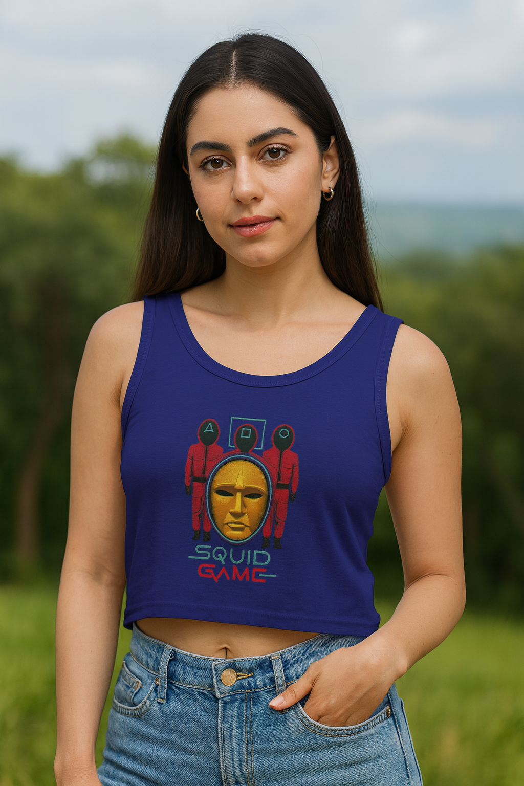 Squid Games Crop Top