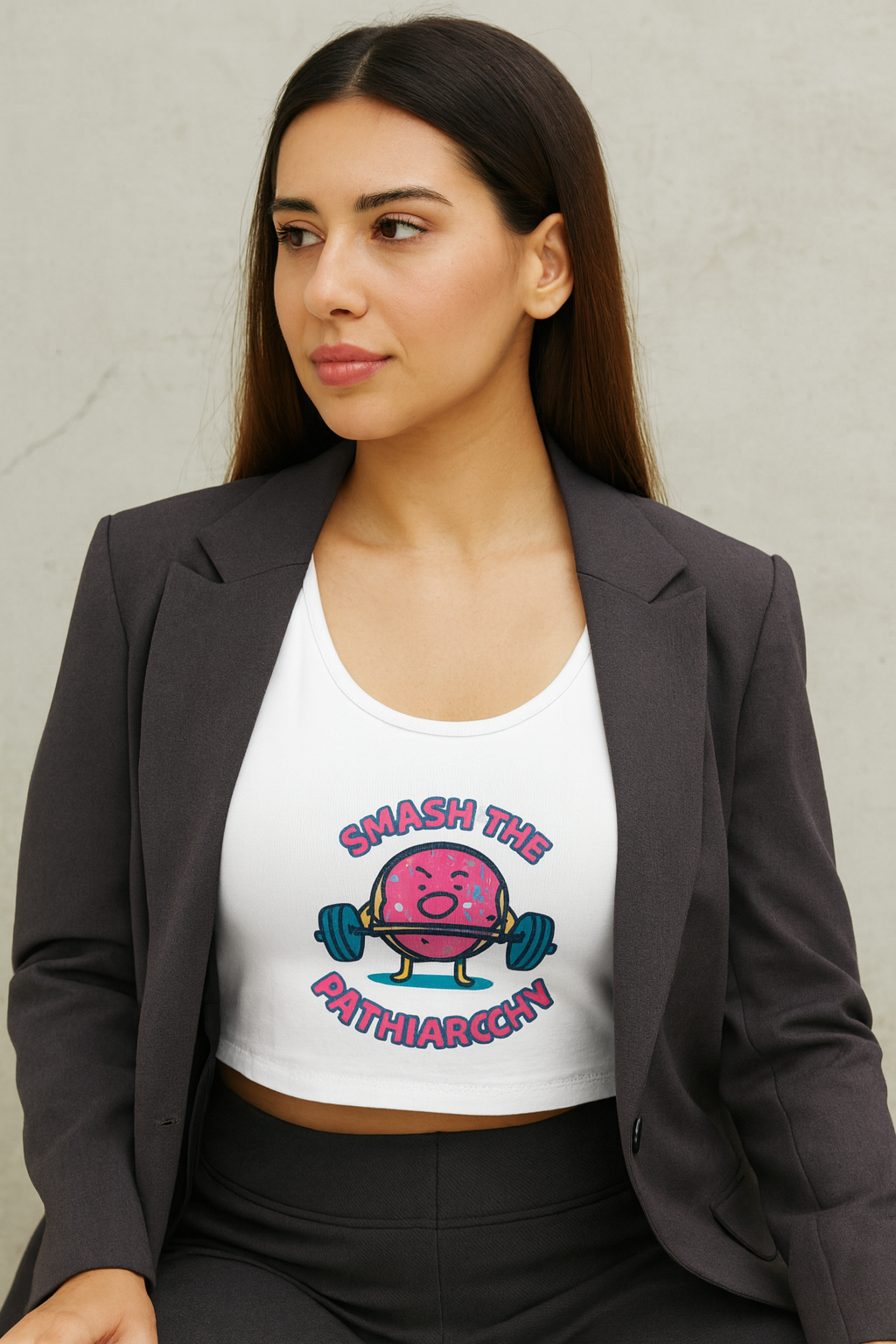 Smash the Patriarchy Crop Top
