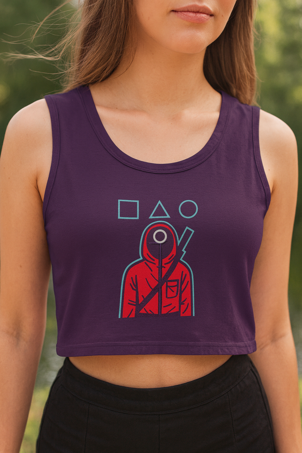 Squid Games Crop Top