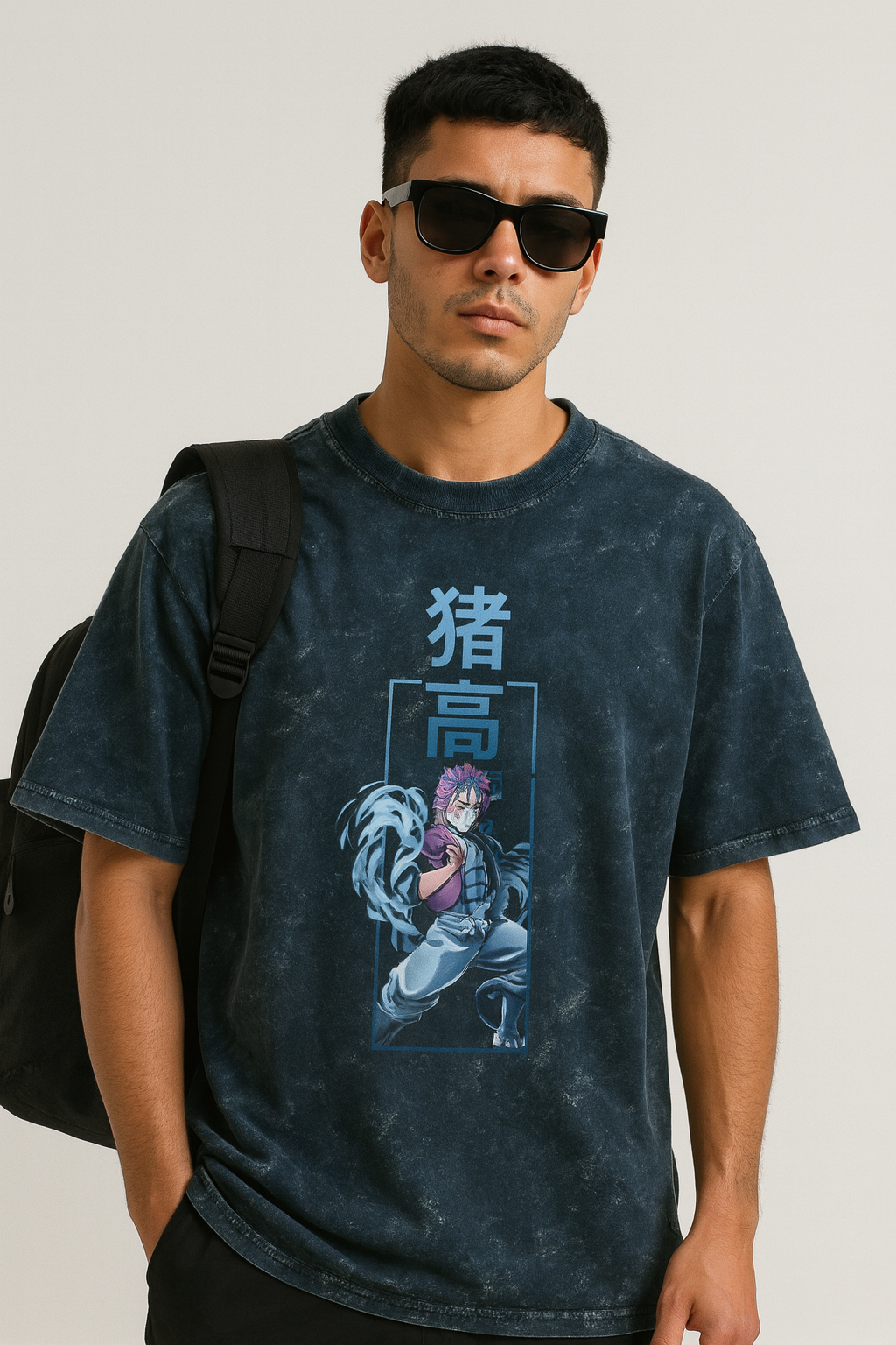 Inosuke Savage Acid Wash Tee