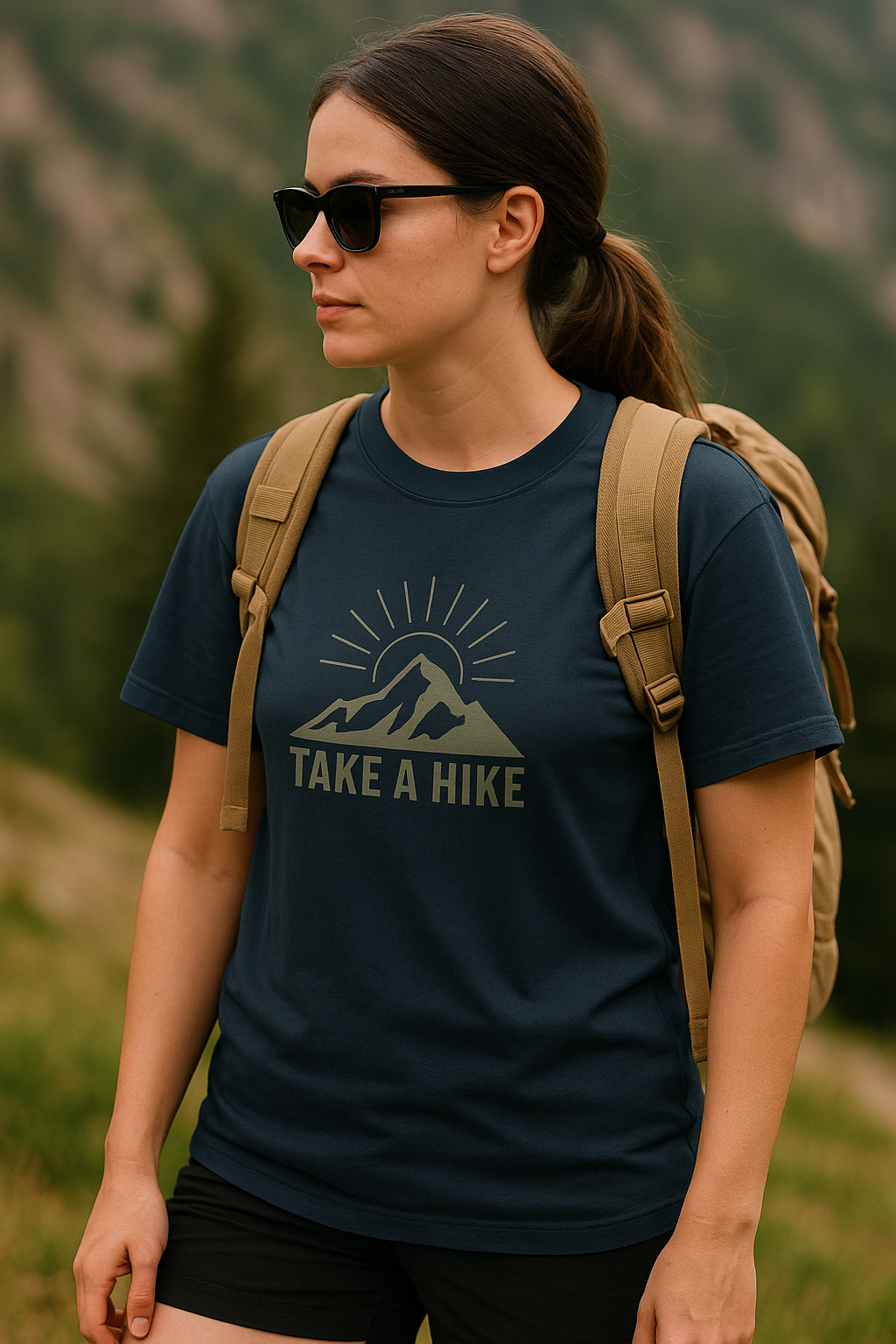 Take a Hike Unisex Oversized T-Shirt