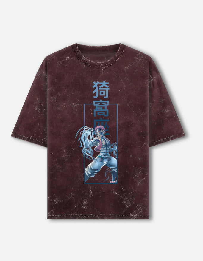Inosuke Savage Acid Wash Tee