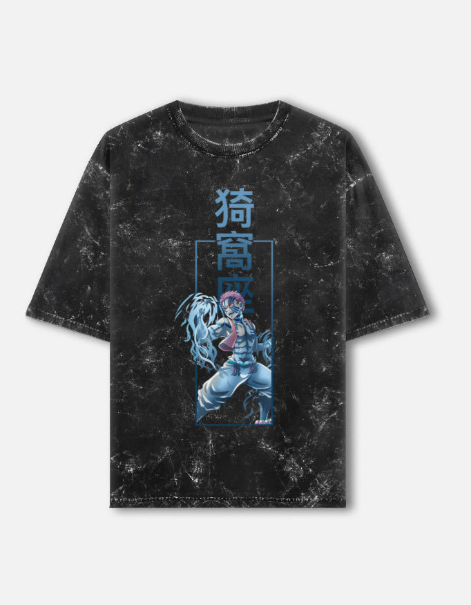 Inosuke Savage Acid Wash Tee