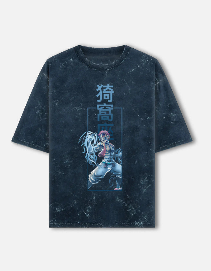 Inosuke Savage Acid Wash Tee