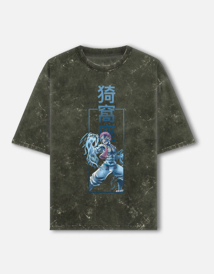 Inosuke Savage Acid Wash Tee