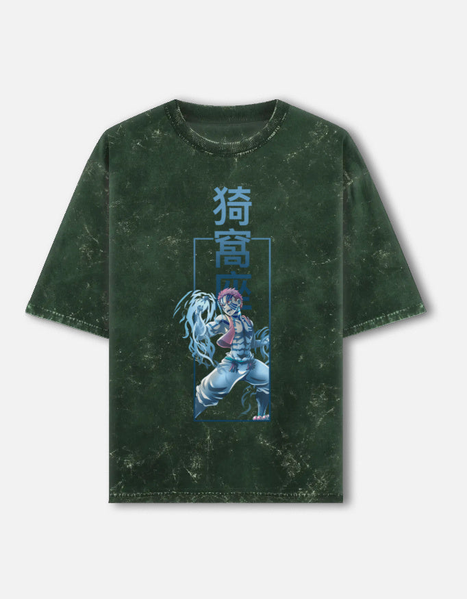 Inosuke Savage Acid Wash Tee